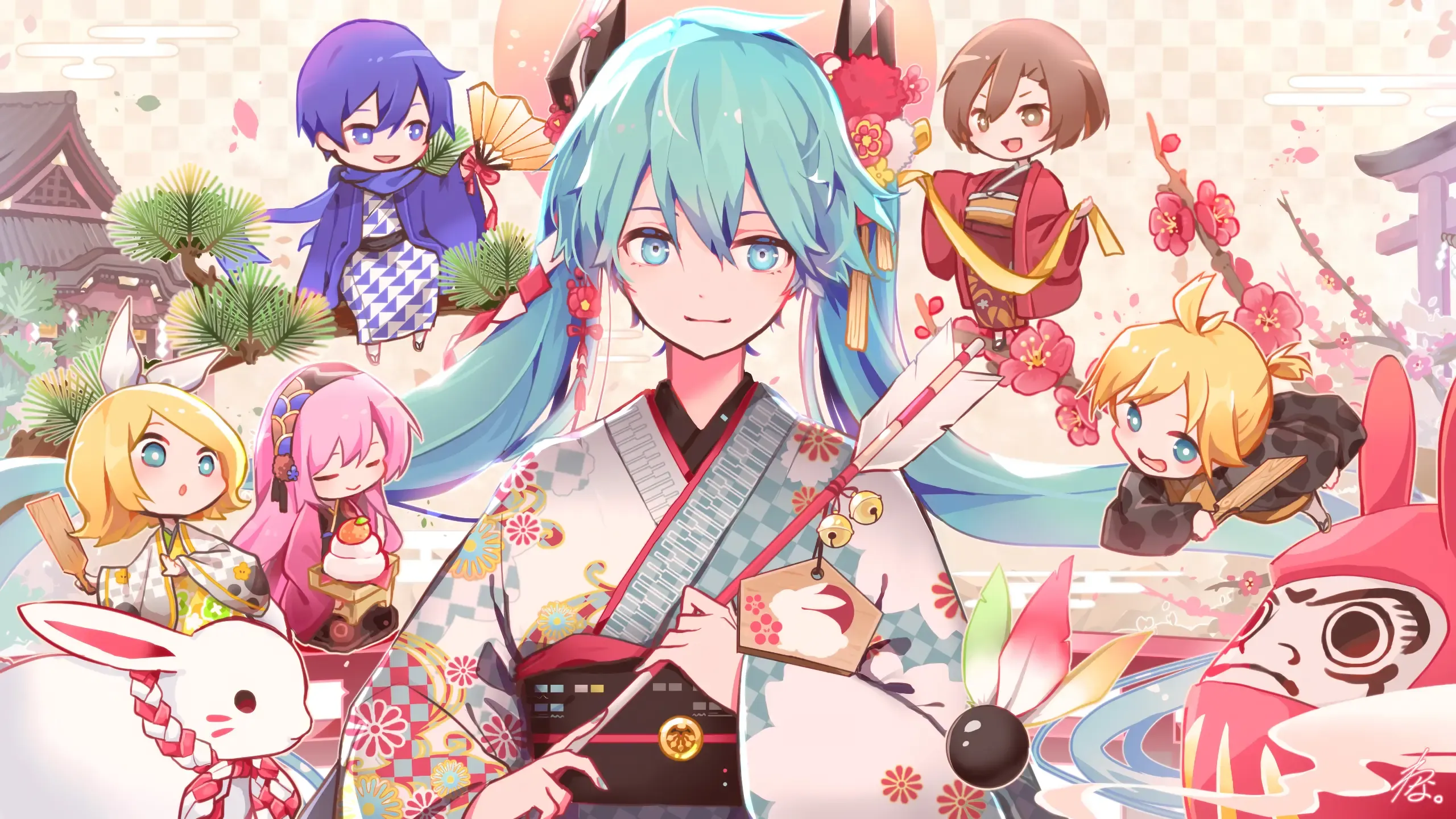 Hatsune Miku 2022 NewYear image